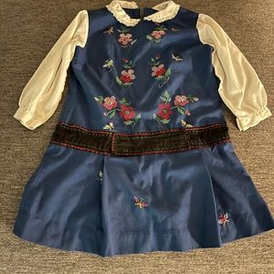 1970’s Vintage Girl’s Dress size  10